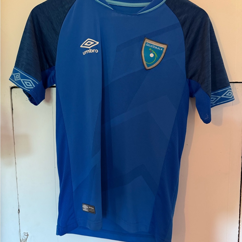 Umbro Kids Guatemala Soccer Jersey